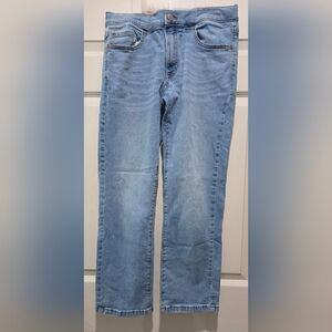 Sonoma Boy's Husky Light Blue Straight Jeans